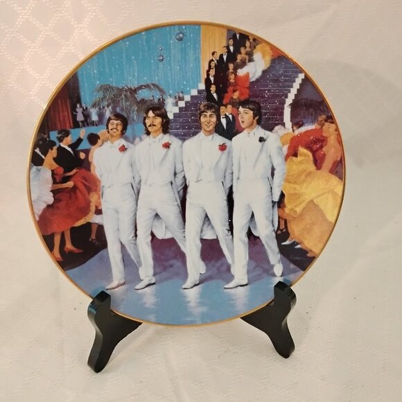 1993 The Beatles "Magical Mystery Tour" Collector's Plate - Picture 9 of 10